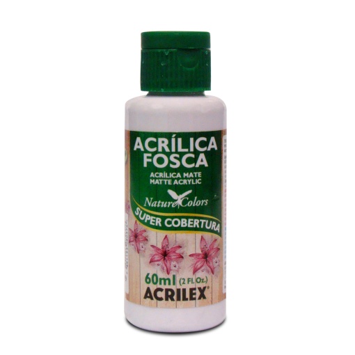 Tinta Acrílica Fosca ACRILEX Nature COLORS Lilás Bebé 809 60ml
