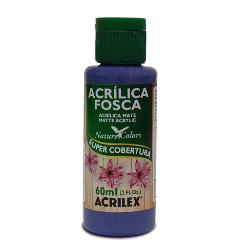 Tinta Acrílica Fosca ACRILEX Nature COLORS Roxo 918 60ml