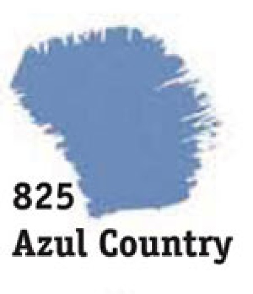 Tinta acrílica fosca ACRILEX Nature COLORS azul country 825 60ml