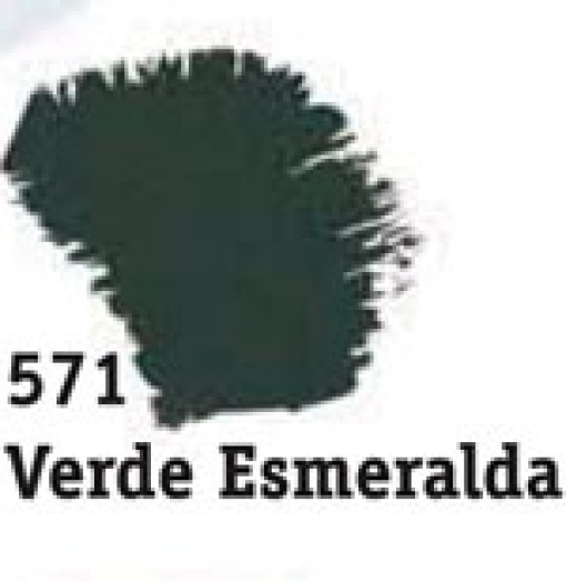 Tinta acrílica fosca ACRILEX Nature COLORS verde esmeralda 571 60ml