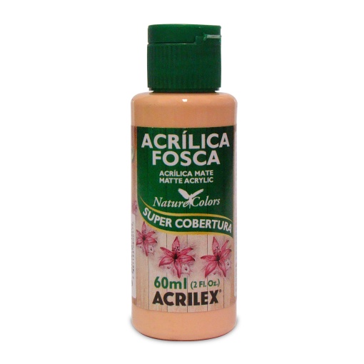 Tinta Acrílica Fosca ACRILEX Nature COLORS Rosa Pele 929 60ml