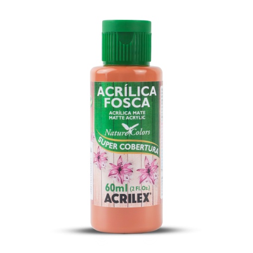 Tinta Acrílica Fosca ACRILEX Nature COLORS Caramelo 569 60ml