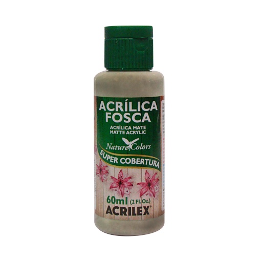 Tinta Acrílica Fosca ACRILEX Nature COLORS Cappuccino 585 60ml