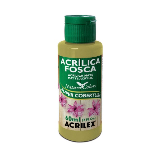 Tinta Acrílica Fosca ACRILEX Nature COLORS Concreto 819 60ml