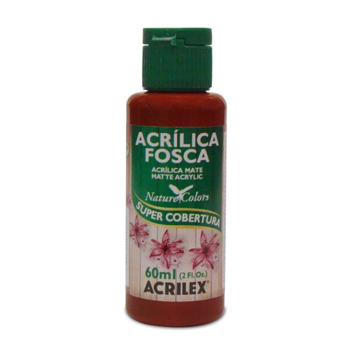 Tinta Acrílica Fosca ACRILEX Nature COLORS Telha 932 60ml