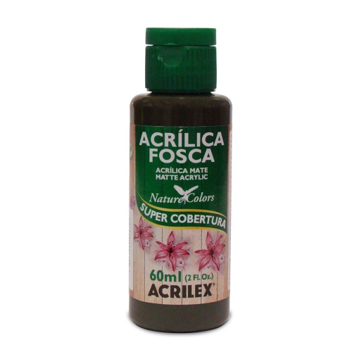 Tinta Acrílica Fosca ACRILEX Nature COLORS Sépia 551 60ml