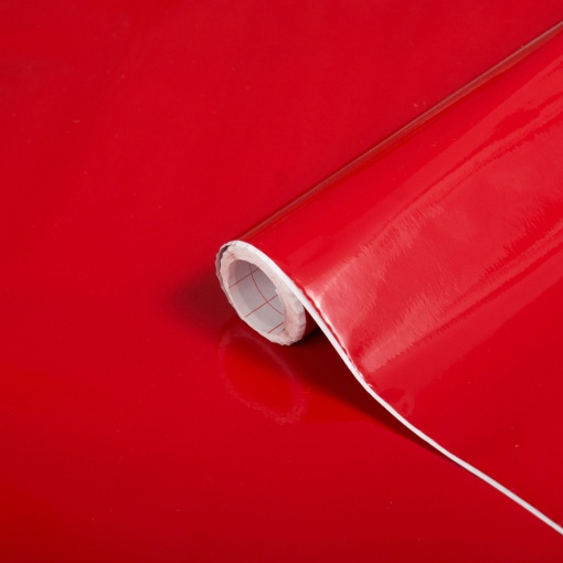 Película Adesiva D-C-FIX LISO Brilhante 45cmx2m Vermelho 346-0161
