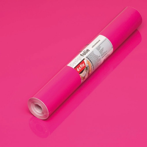 Película Adesiva D-C-FIX LISO Brilhante 45cmx2m Rosa 346-0504