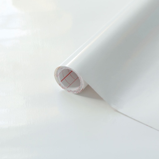 Película Adesiva D-C-FIX LISO Brilhante 45cmx2m Branco 346-0011