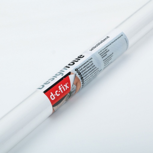 Película Adesiva D-C-FIX LISO Mate 45cmx2m Branco 346-0001