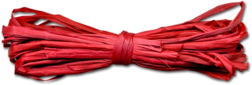 Ráfia em Meada MEYCO 40g Vermelho