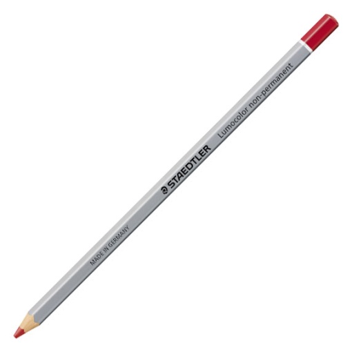 Lápis Dermatográfico Não Permanente STAEDTLER Omnichrom Vermelho 2