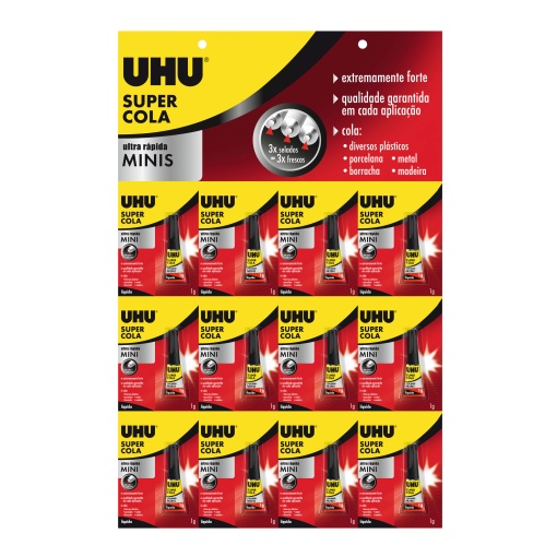 Cola Instantânea UHU Super Minis 1g