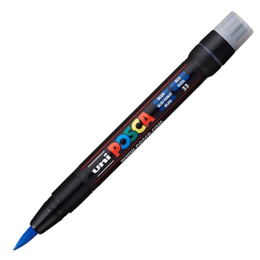 Brush Pen UNI POSCA PCF-350 1-10mm Azul 33