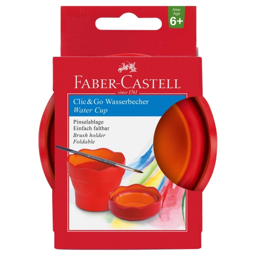 Copo para lavar pincéis FABER-CASTELL sortido