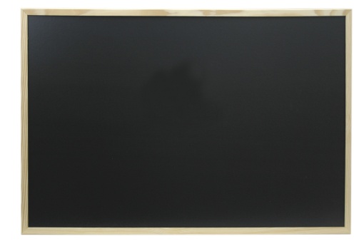 Quadro de Ardósia com Aro de Madeira 60x40cm SIMPLY