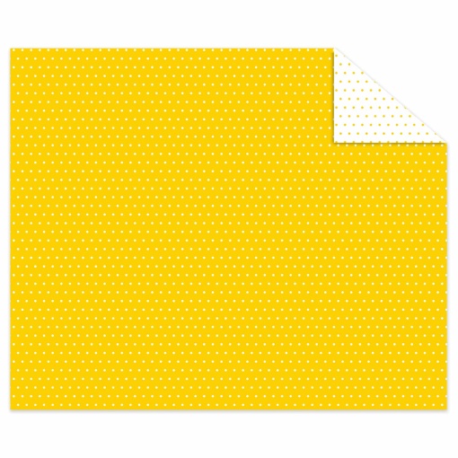 Cartolina URSUS 300g 49,5x68cm Pintinhas Amarelo