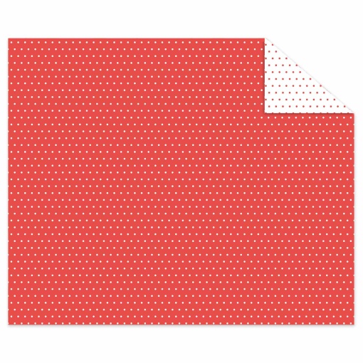 Cartolina URSUS 300g 49,5x68cm Pintinhas Vermelho