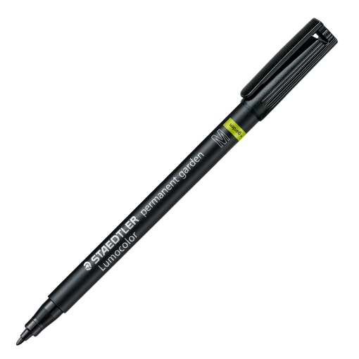 Marcador permanente STAEDTLER Lumocolor Garden 319 M 1mm preto
