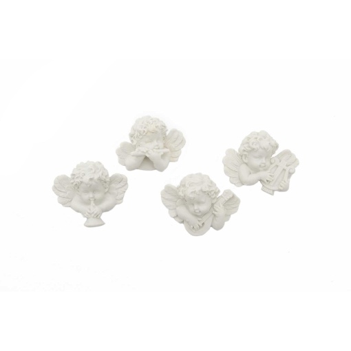 Anjo em Marfinite para Pintar 4cm (4 unidades)