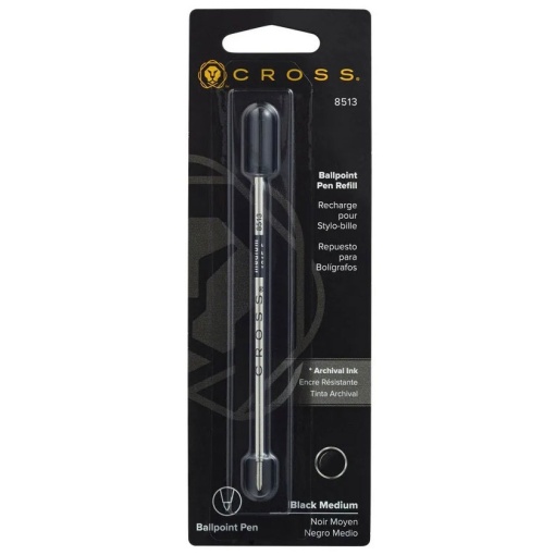 Recambio para bolígrafo Cross negro M 8513