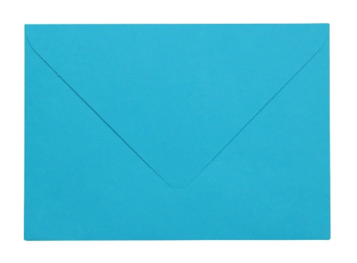 Envelope Arco-íris SIMPLY B6 120x176mm Azul com 10 Forte