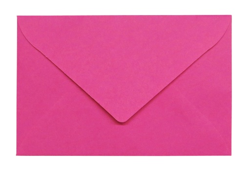 Envelope Arco-íris SIMPLY 90x137mm Fúcsia com 10