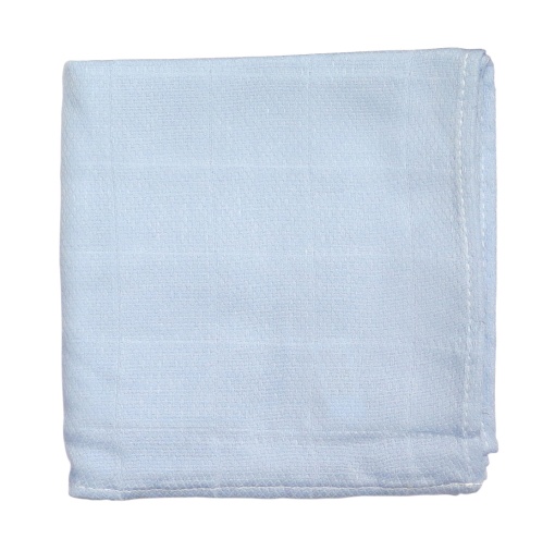 Fralda Lusa azul 100% algodão