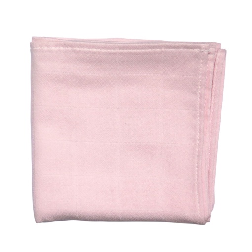 Fralda dupla LUSA rosa 100% algodão