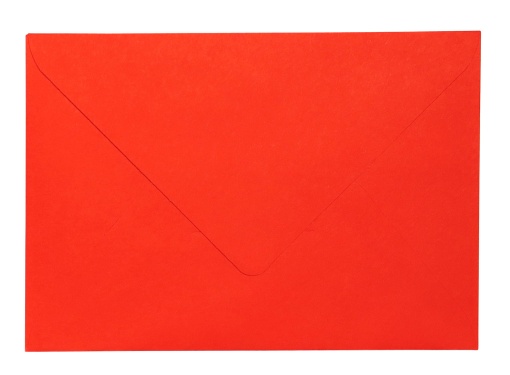 Envelope Arco-íris SIMPLY B6 120x176mm Vermelho com 10