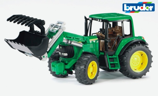 Escavadora John Deere 6920 com Pá Frontal BRUDER