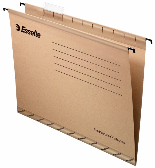 Bolsa Suspensa ESSELTE Kraft com visor 41,2x24cm