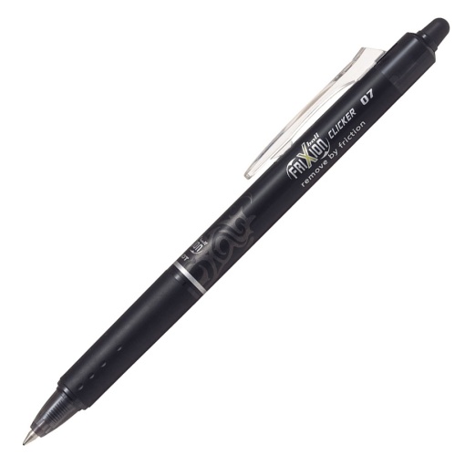 Esferográfica Apagável PILOT Frixion Clicker 0,7mm Preto