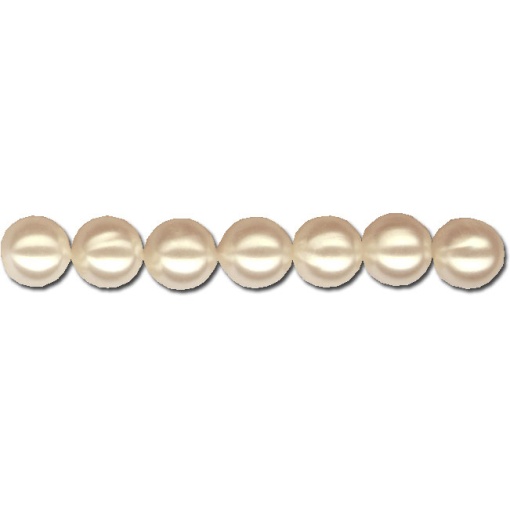 Pérolas 8mm MEYCO Champanhe com 32 unidades