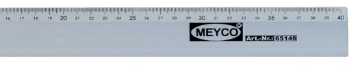 Régua de Alumínio MEYCO 40cm