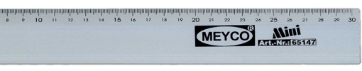 Régua de Alumínio MEYCO 30cm