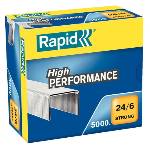 Agrafos 24/6 RAPID Strong Caixa com 5000