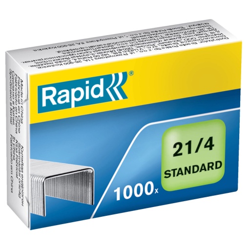 Agrafos 21/4 RAPID Standard Caixa com 1000