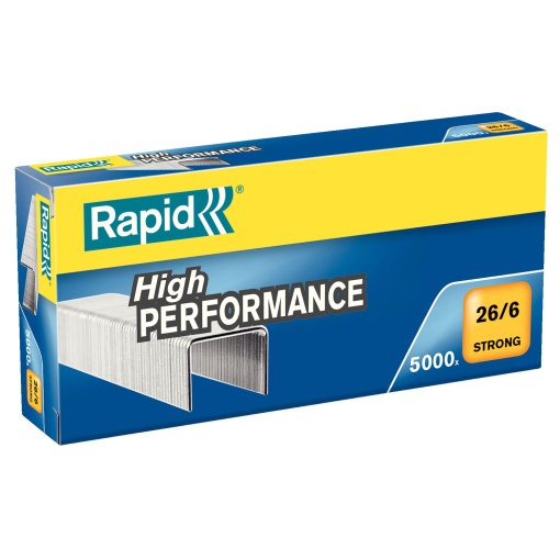 Agrafos 26/6 RAPID Strong Caixa com 5000