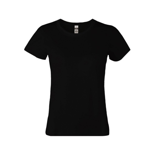 T-shirt Senhora 100% Algodão Sofia Preto M
