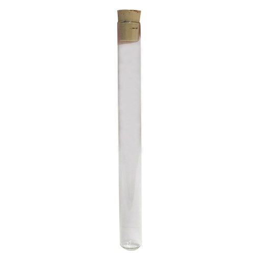 Tubo ensaio 20x150mm com rolha cortiça