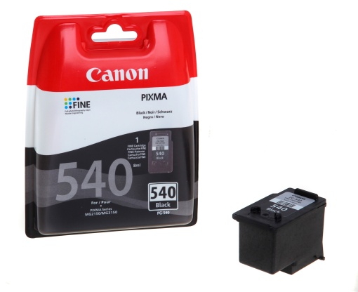 Tinteiro CANON 540 BK Preto PG540 MG2150/3150 200 Páginas