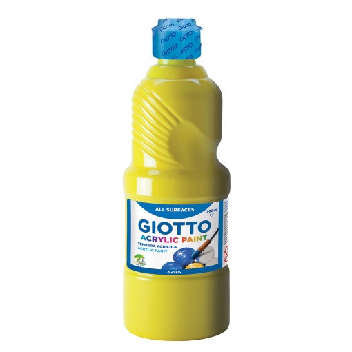 Tinta Acrílica GIOTTO Paint Amarelo 500ml