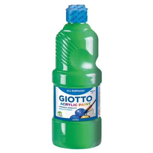 Tinta Acrílica GIOTTO Paint Verde 500ml