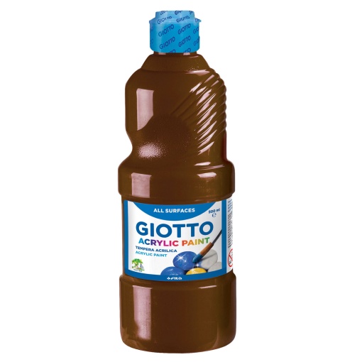 Tinta Acrílica GIOTTO Paint Castanho 500ml