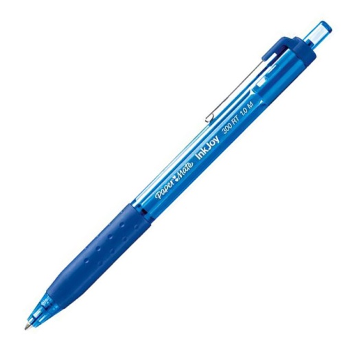 Esferográfica Paper Mate Inkjoy 300 Rt Azul