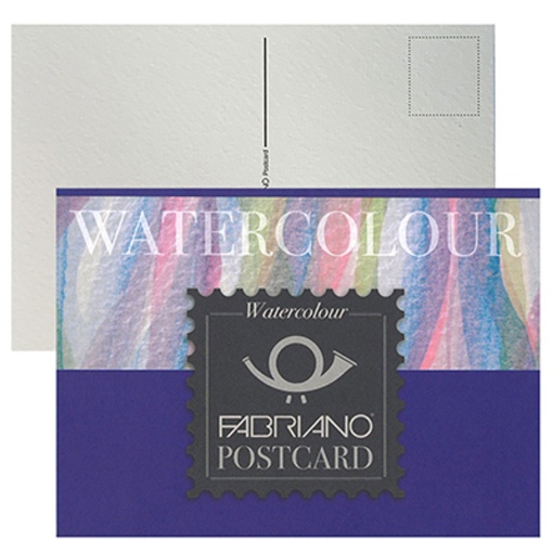 Papel Aguarela FABRIANO Postal 10,5x14,8cm 300g 20 folhas