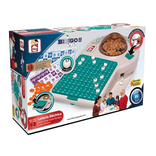 Bingo Eletrónico com 24 Cartões CHICOS