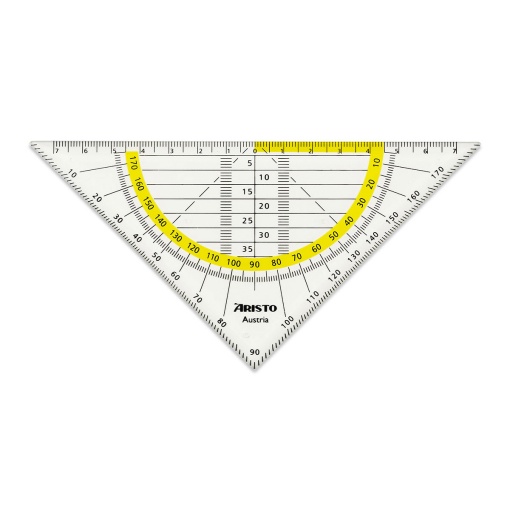 Esquadro Geométrico ARISTO Geo Flex 45°/16cm