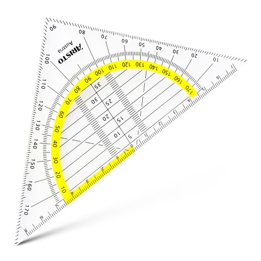 Esquadro Geométrico ARISTO Geo Flex 45°/16cm